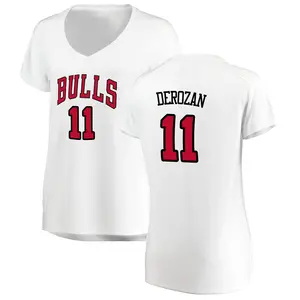 Women's DeMar DeRozan Chicago Bulls Fanatics Branded White Fast Break Jersey - Association Edition