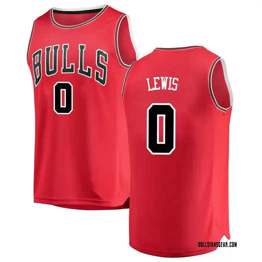 Youth Justin Lewis Chicago Bulls Fanatics Branded Swingman Red Jersey - Icon Edition
